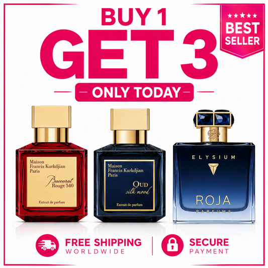 Luxe Trio - Baccarat Rouge 540, Oud Silk Mood, Elysium (100ml each)